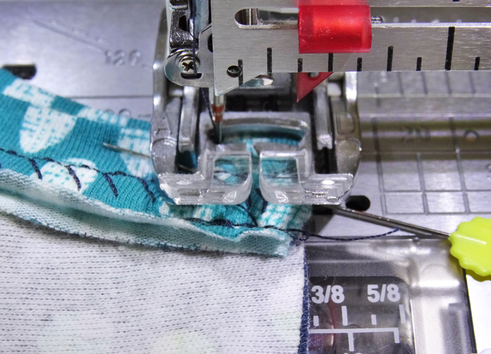 Check Seam Allowance with different feet