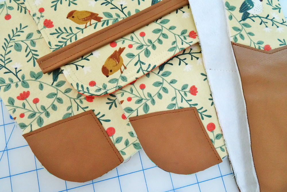 Leather and Canvas Details