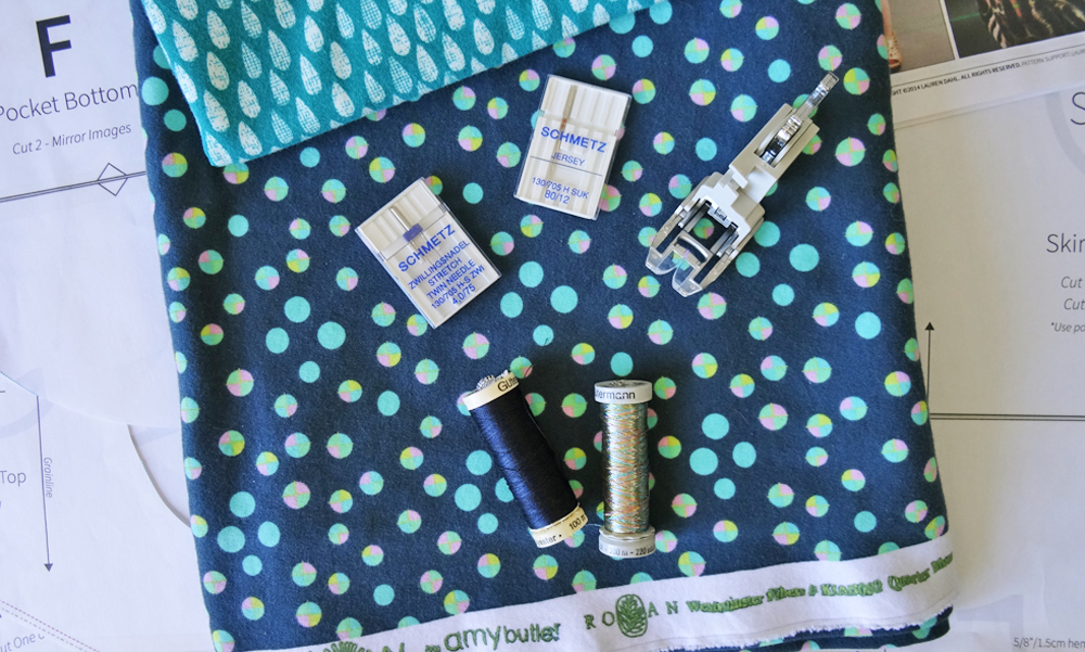 Sewing Knits with Ballpoint Needle
