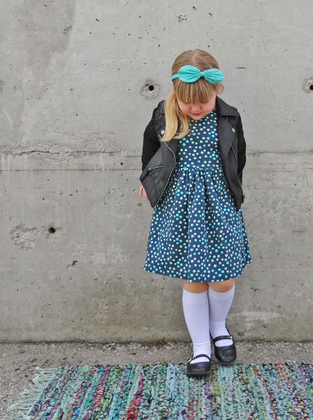 Soleil Dress & Black Jacket