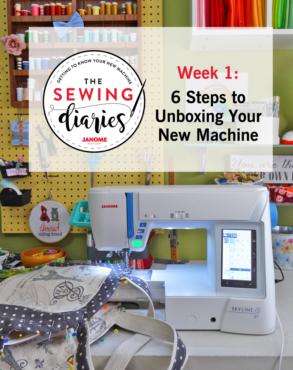 The Sewing Diaries - Thread Riding Hood - Week 1