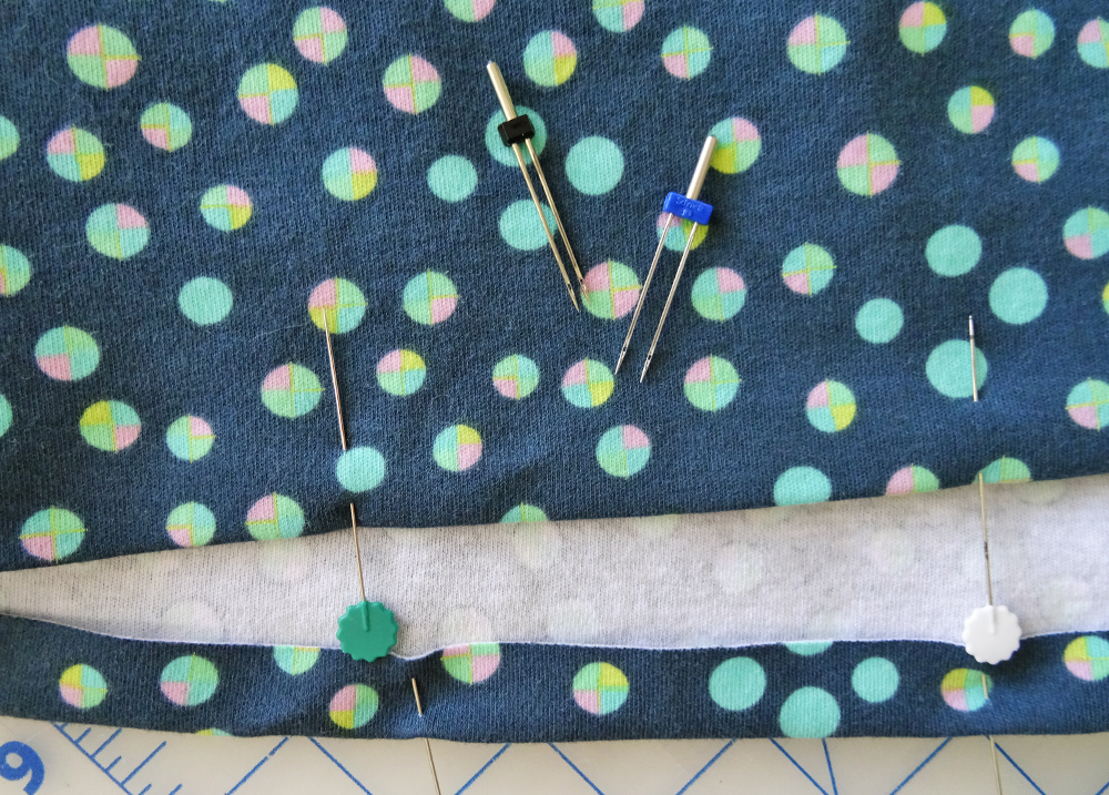 Use Twin Needles for Sewing Knits