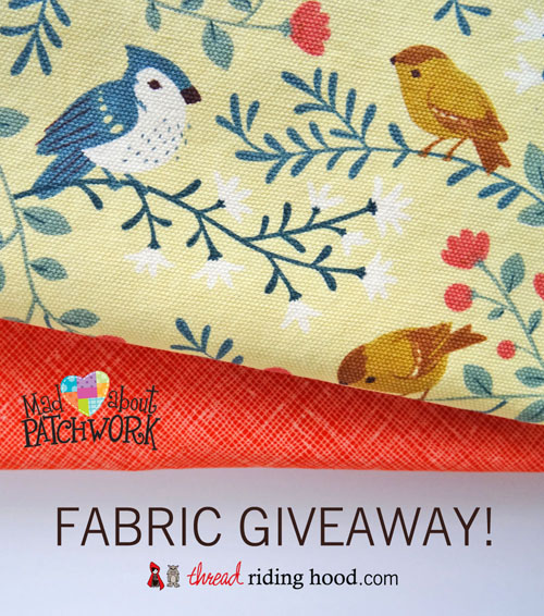 Win this Fabric from Mad About Patchwork!