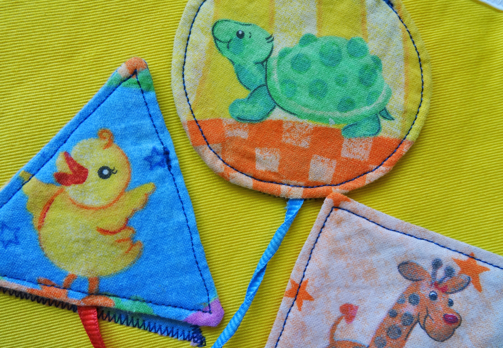 Close-Up Quiet Book Shapes