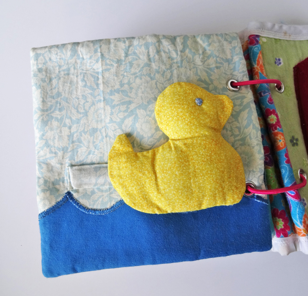 Quiet Book Ducky Right