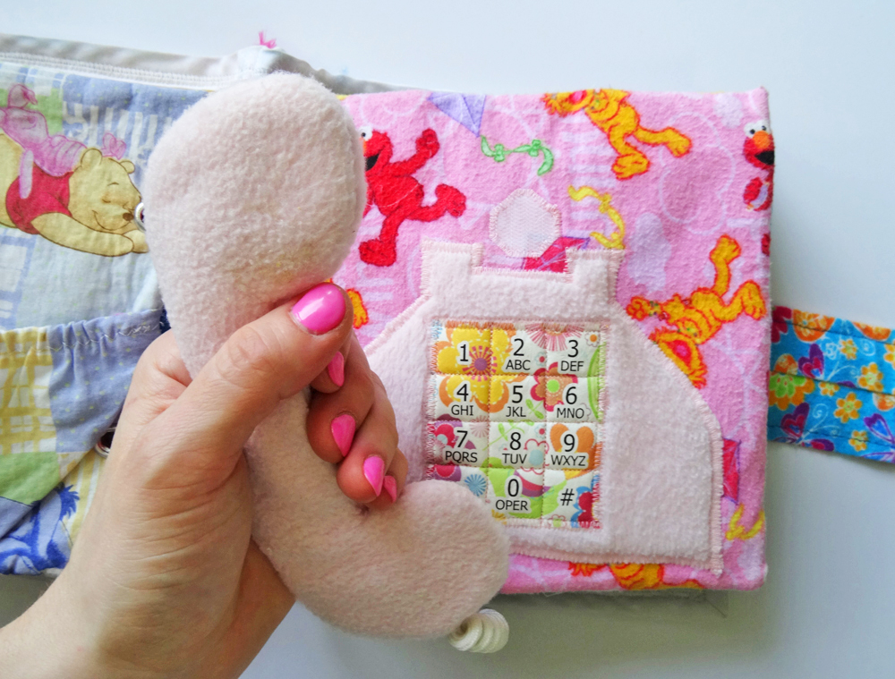 Quiet Book Telephone For You