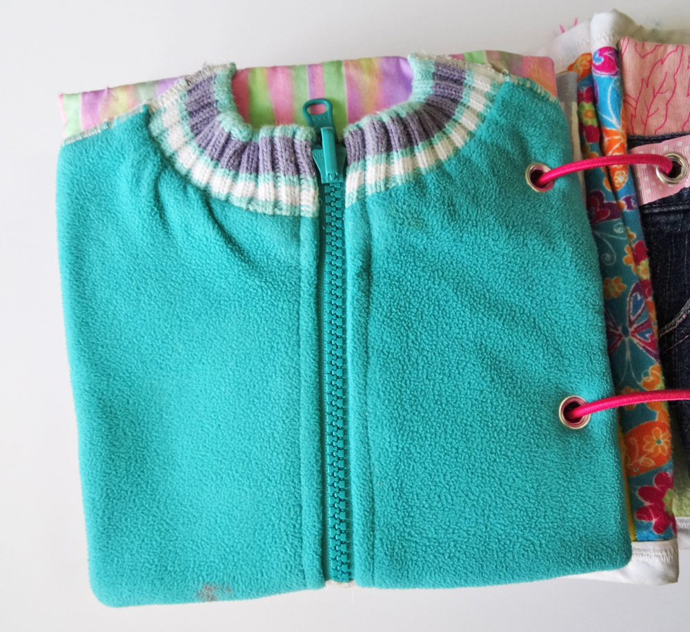 Quiet Book Zipper Closed