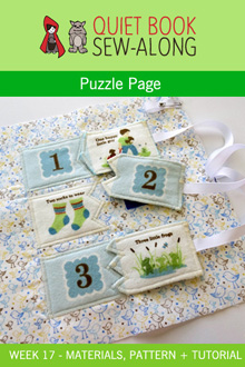 Thread Riding Hood - Quiet Book Sew-Along Wk 17