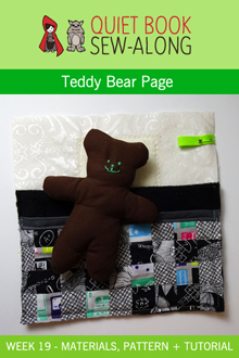 Thread Riding Hood - Quiet Book Sew-Along Wk 19