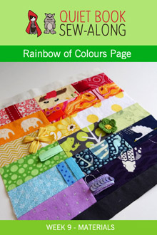Thread Riding Hood - Quiet Book Sew-Along Wk 9