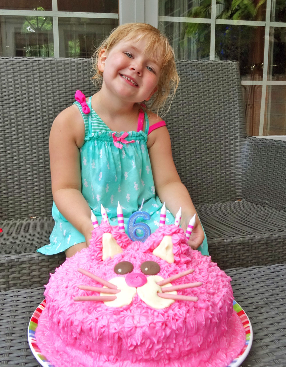 Cat Party - Cat Birthday Cake