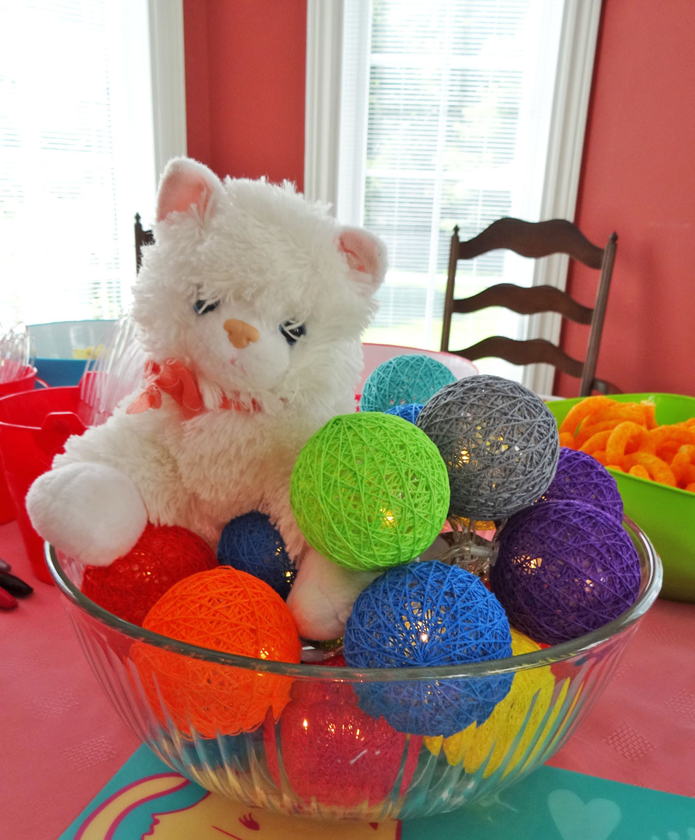 Cat Party Centerpiece