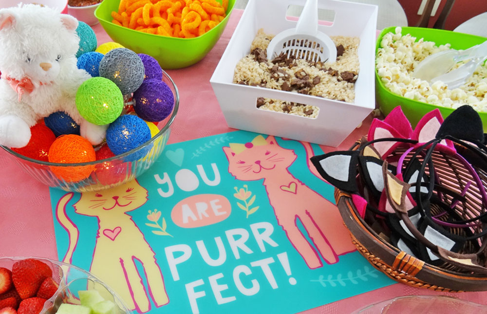 Cat Party - Ears and Kitty Litter