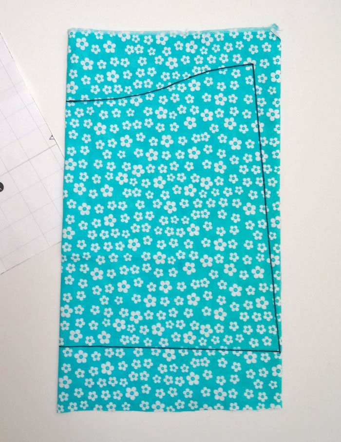 3 Draft the skirt bottom