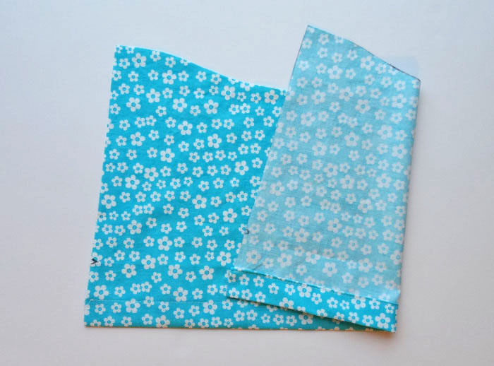 6 Hem the skirt panel