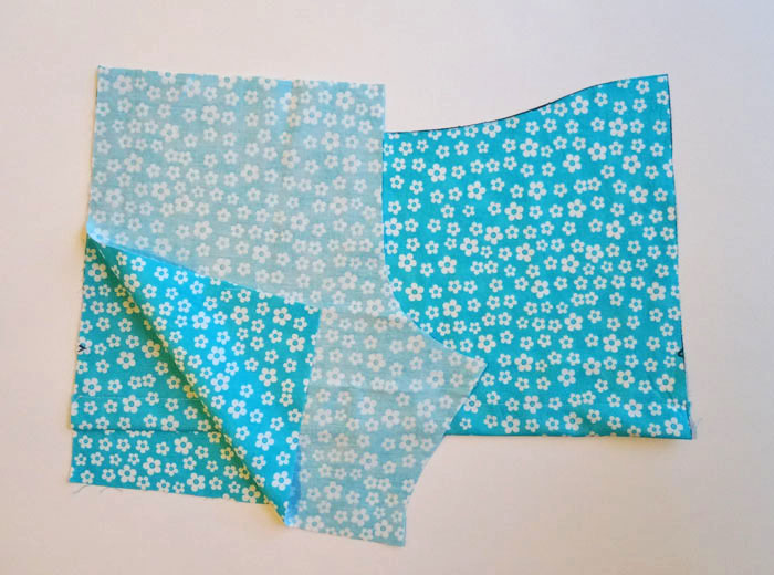 7 Match the right side seam
