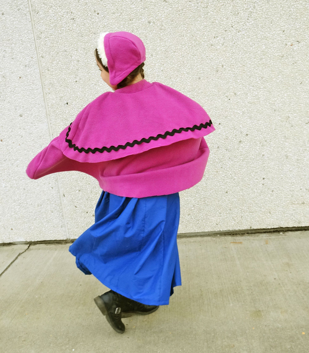 Anna Costume - Back View