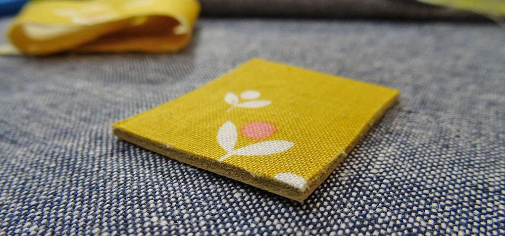 Fabric Backed DIY Leather Label Tutorial Fabric Backed DIY Leather Label Tutorial