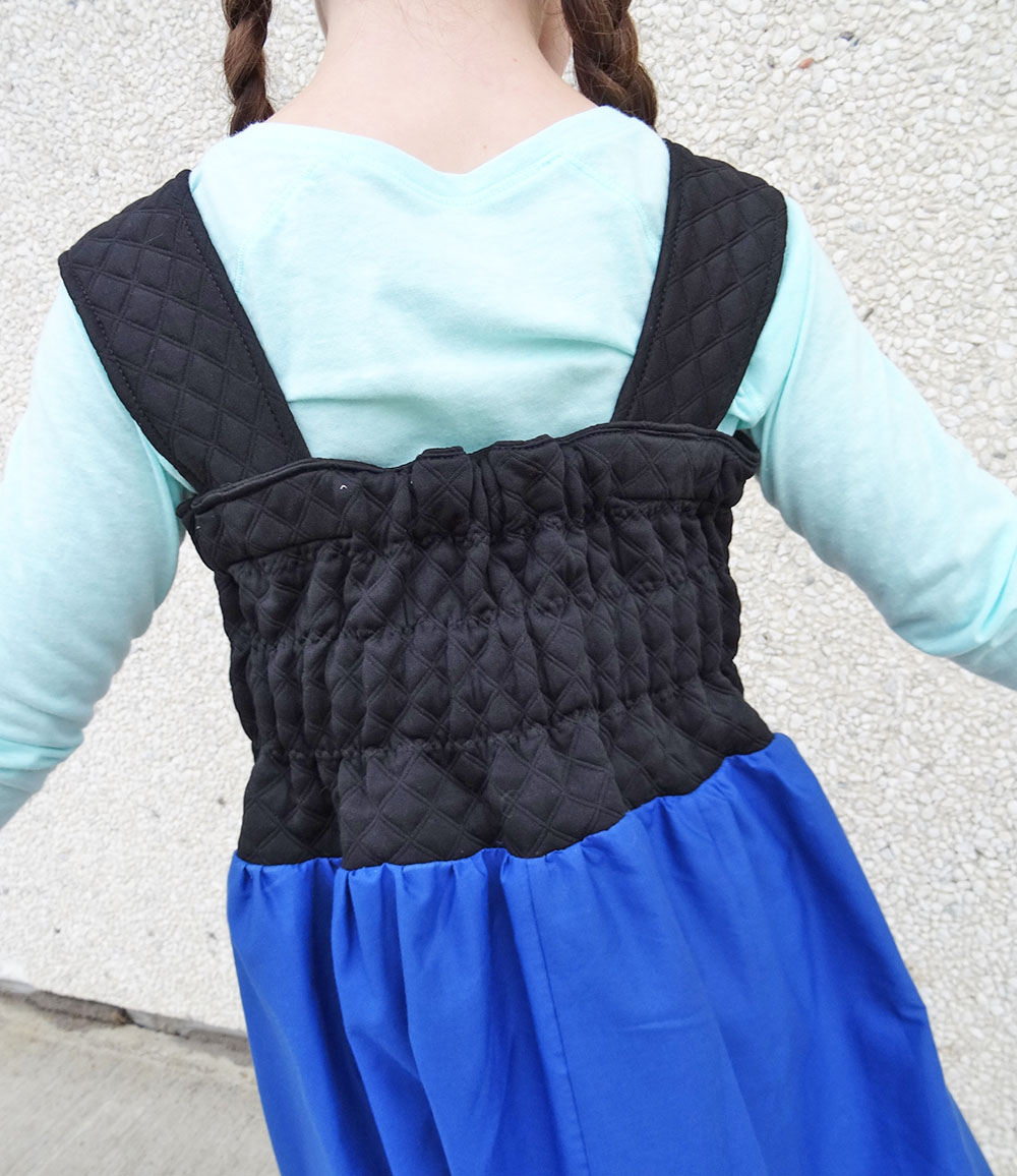 Handmade Anna Costume - Back View