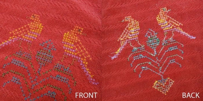 Embroidered Dishtowel Comparison