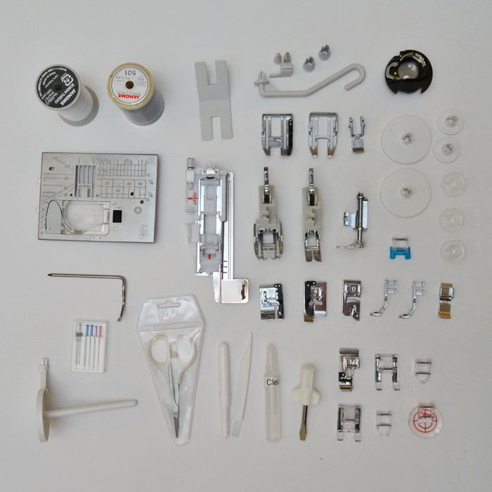 Janome Skyline S9 - Included Accessories