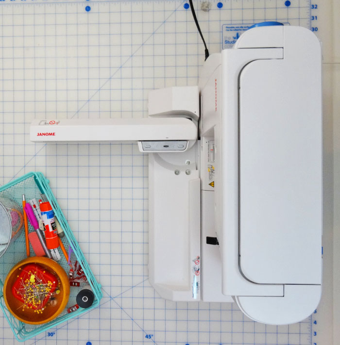 Janome Skyline S9 - Top View