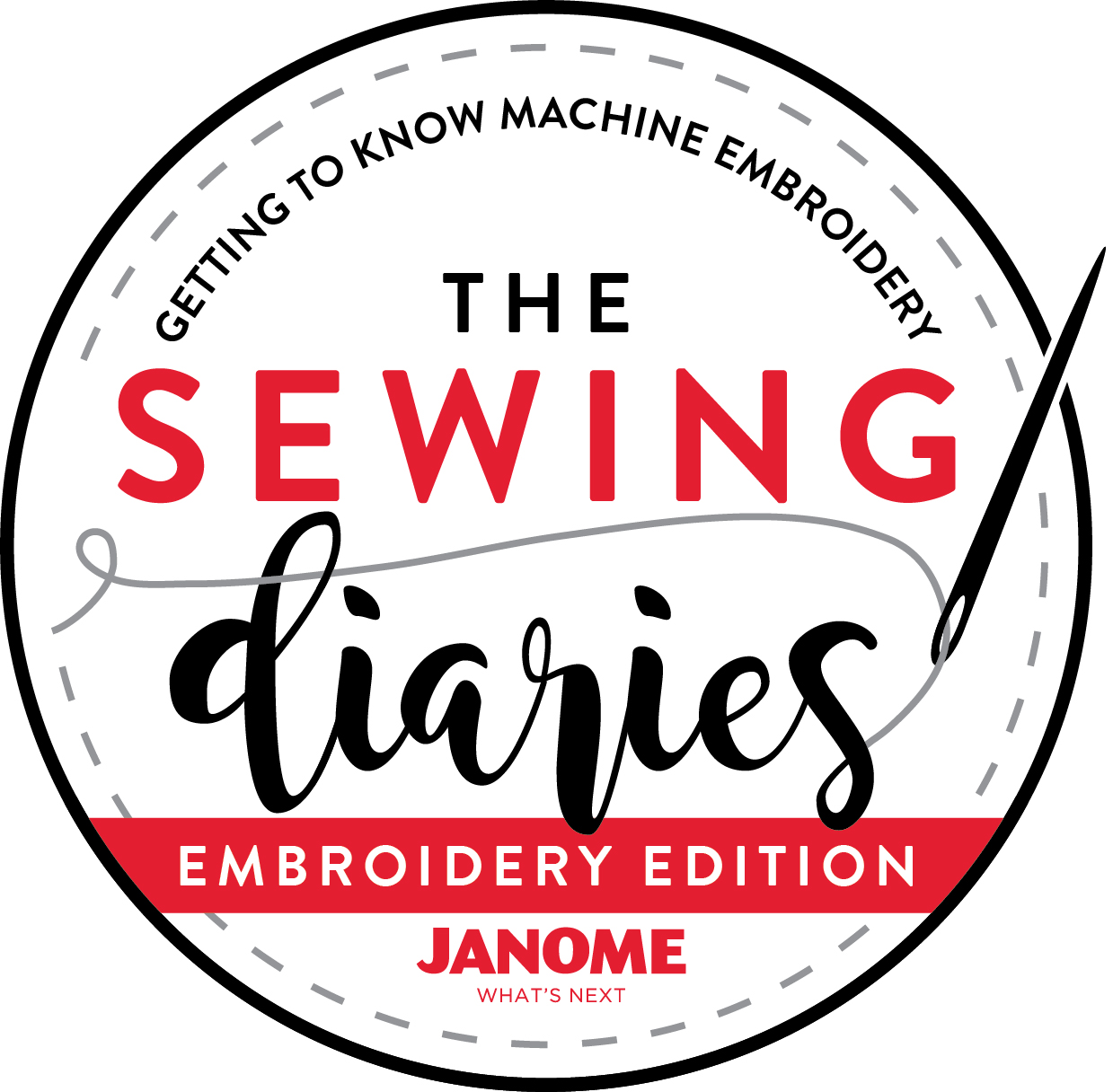 Janome Sewing Diaries - Emboridery Edition