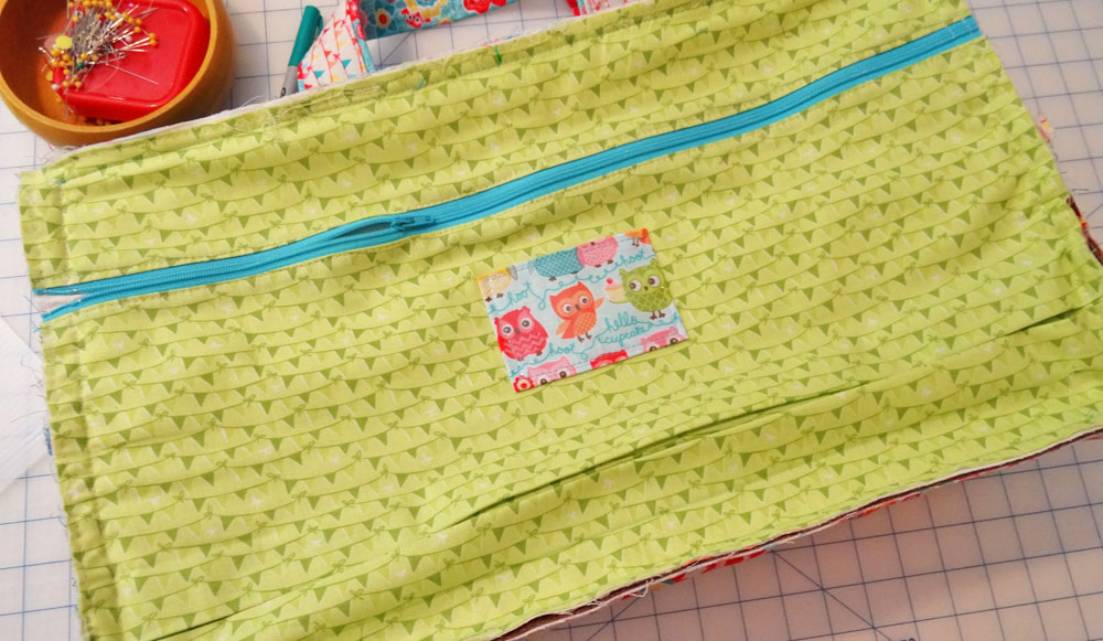 Cargo Duffle Interior Pocket Detail