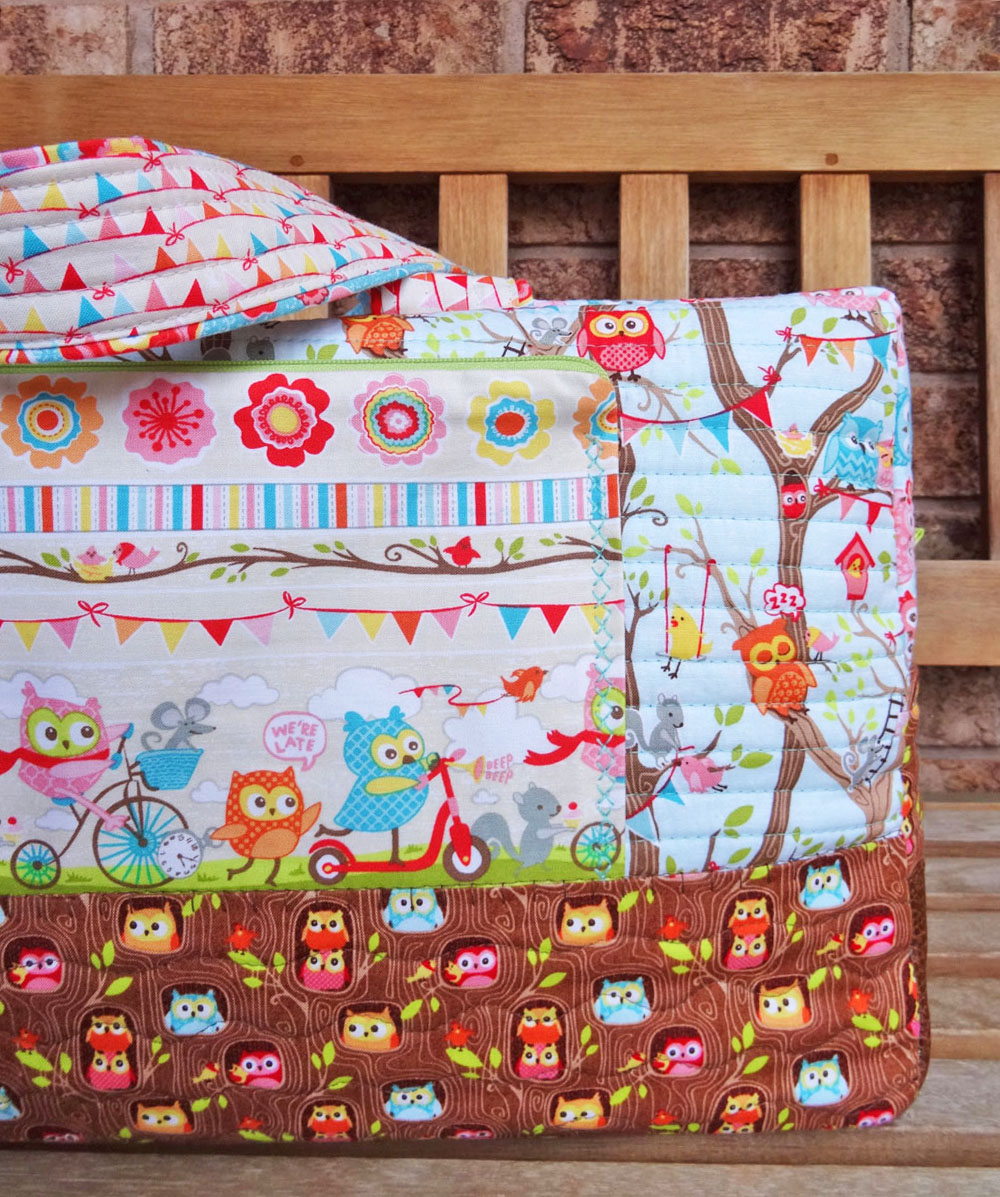 Cargo Duffle Stitching Detail