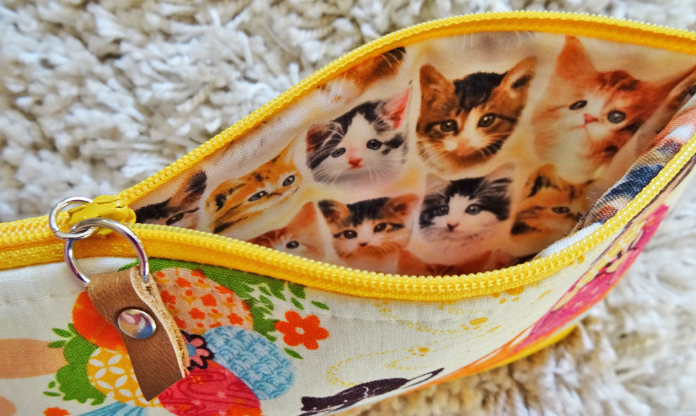 Cat Fabric Lining