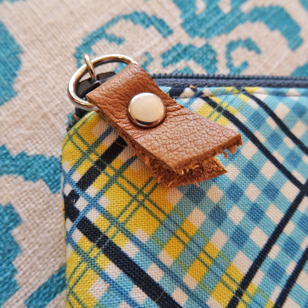 Leather Zipper Pull