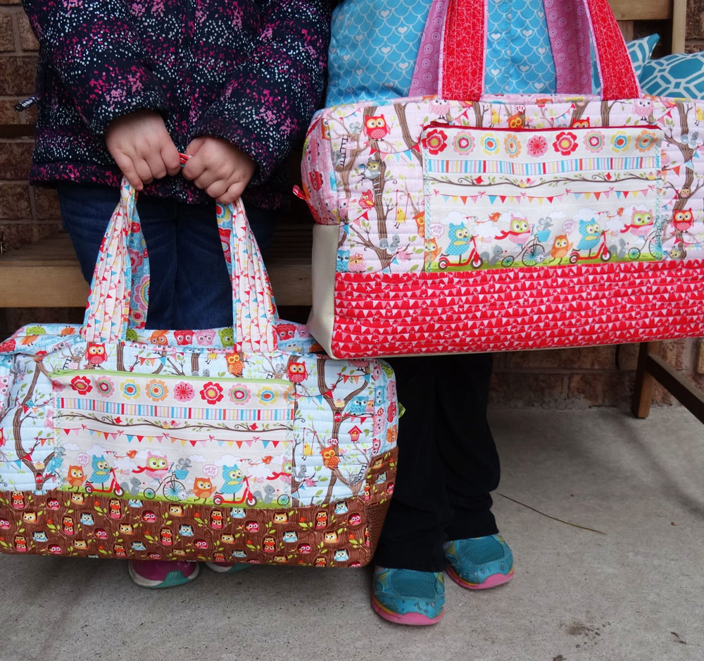 Tree Party Cargo Duffles Together