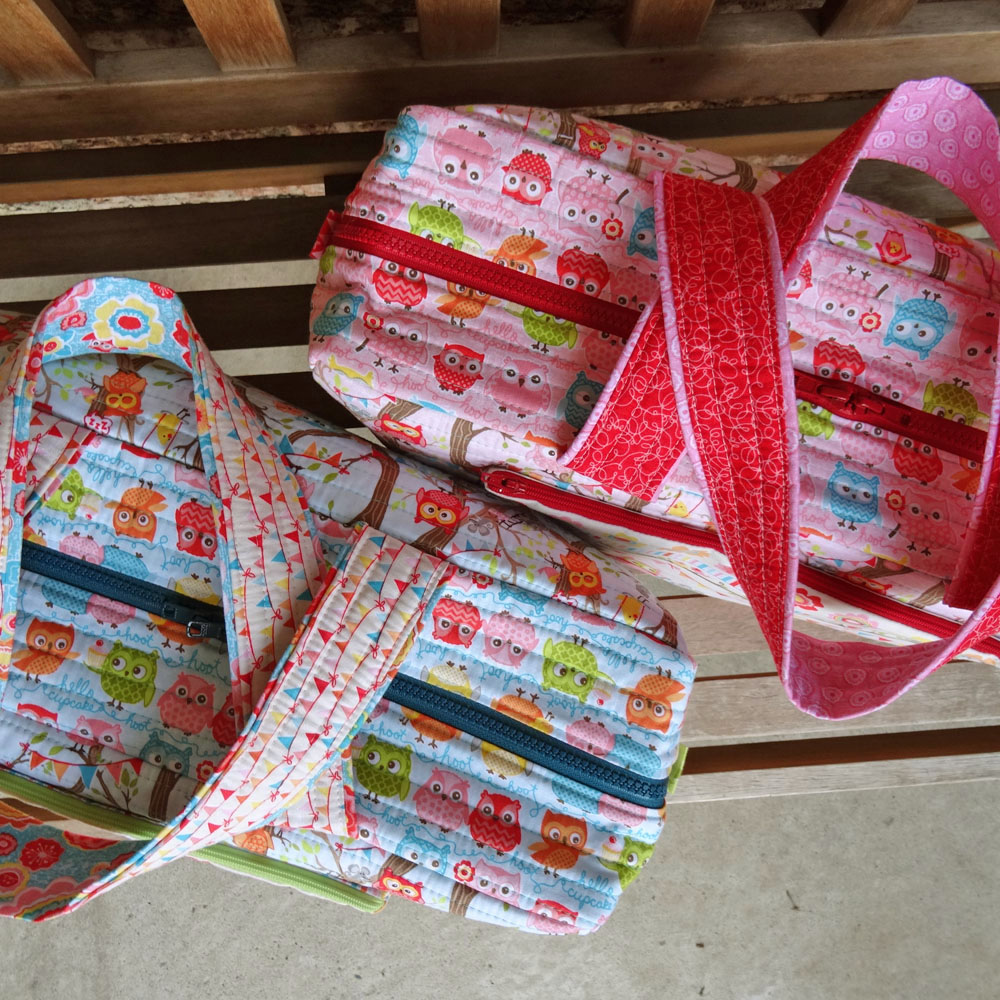 Tree Party Cargo Duffles - Top View