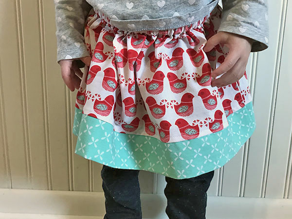 Fat Quarter Skirt - Size 2 - Nikki