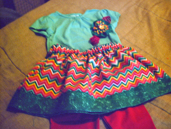 Fat Quarter Skirt - Size 4 - Susan