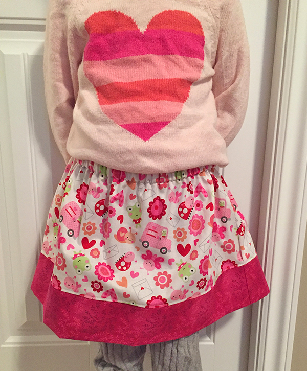Fat Quarter Skirt - Size 6 - Tiffany