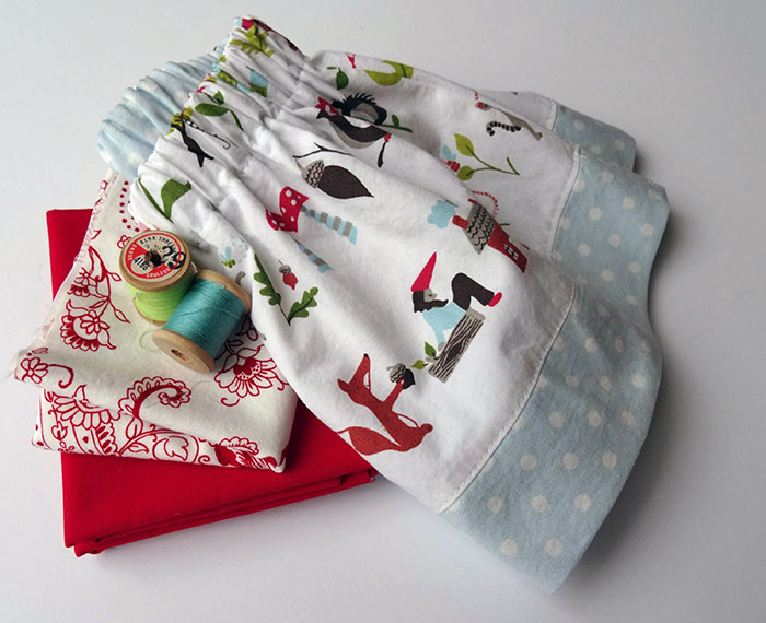 Fat Quarter Skirt Pattern - Thread Riding Hood