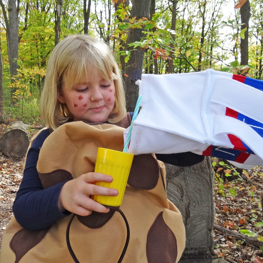 Cookies and Milk Costume