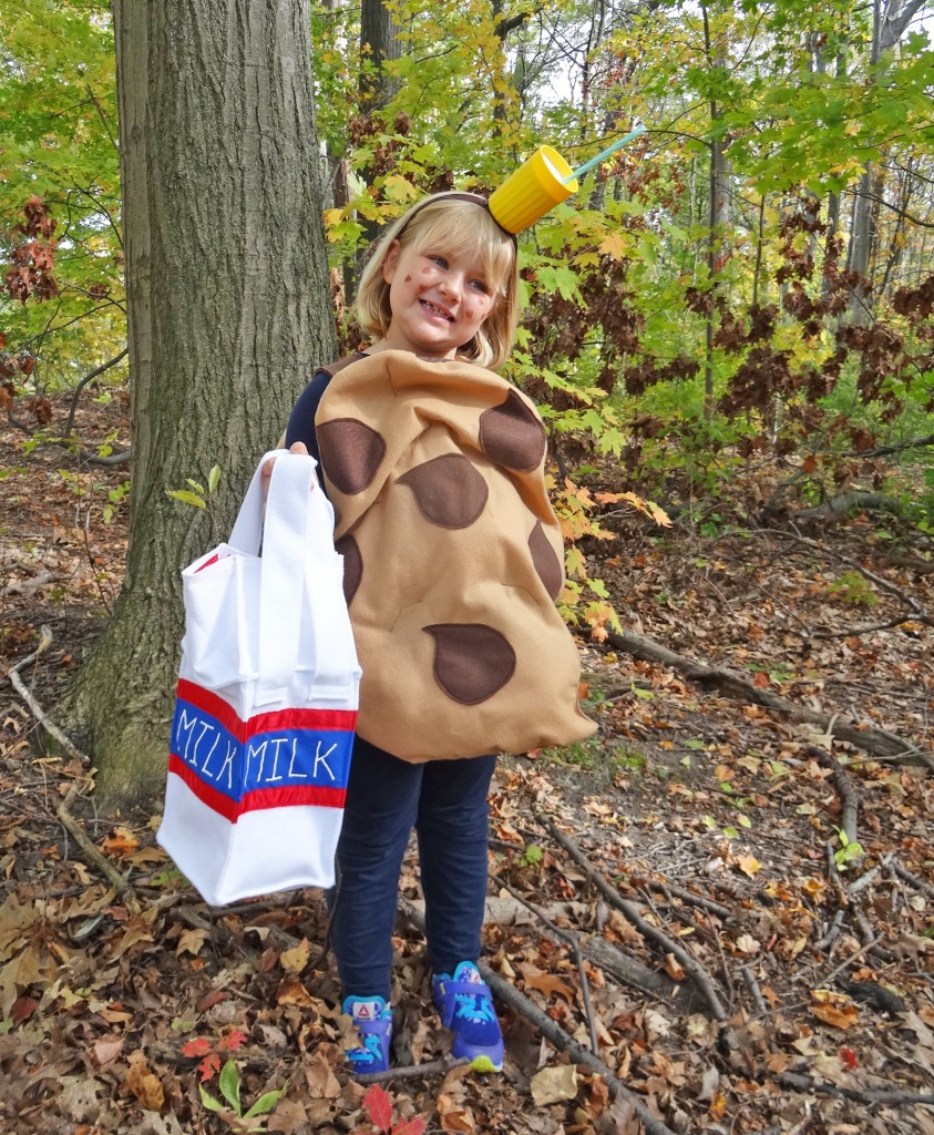 Cookies and Milk Halloween Costume