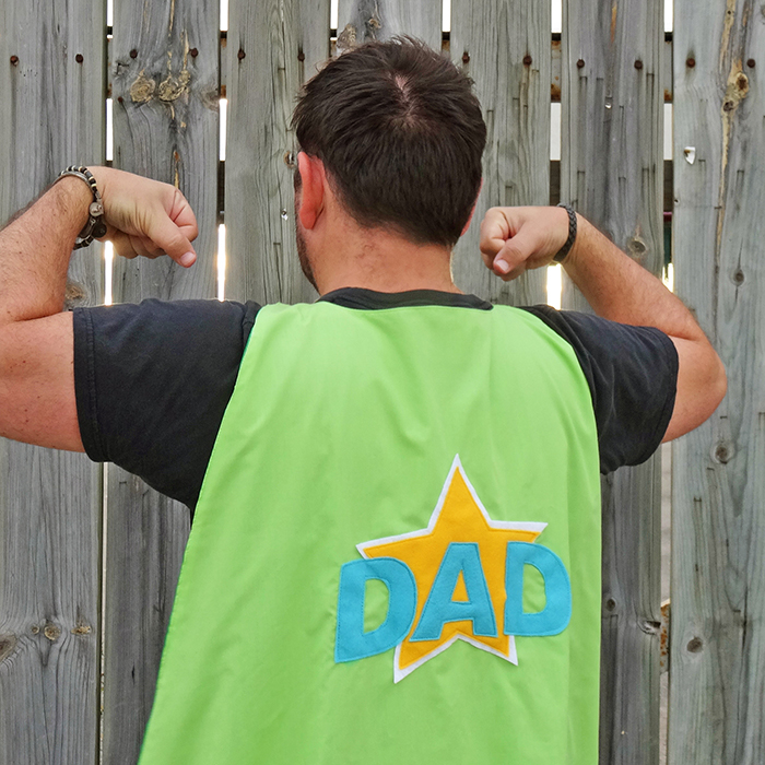 FREE Cape Pattern - Super Dad