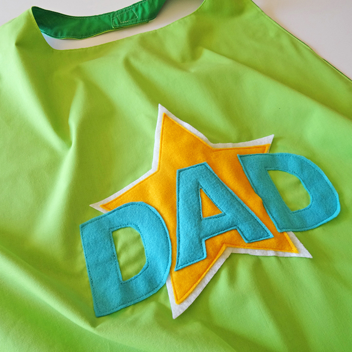 Super Dad - Cape Sewing Pattern