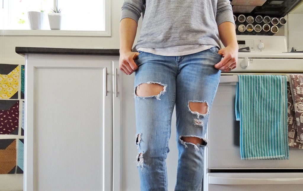 Put on your jeans Put on your jeans