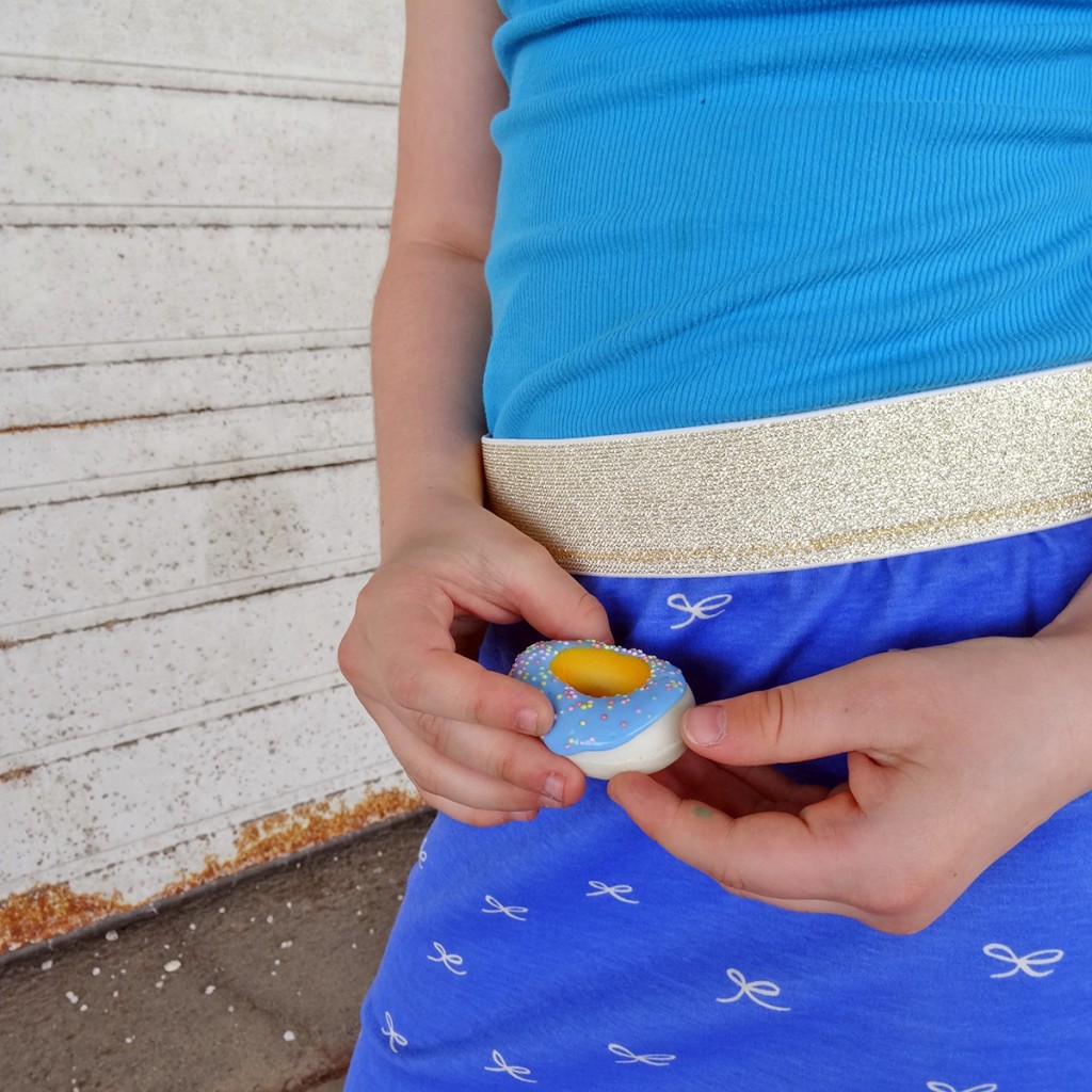 CloseUp of Elastic Waist Skirt Pattern CloseUp of Elastic Waist Skirt Pattern