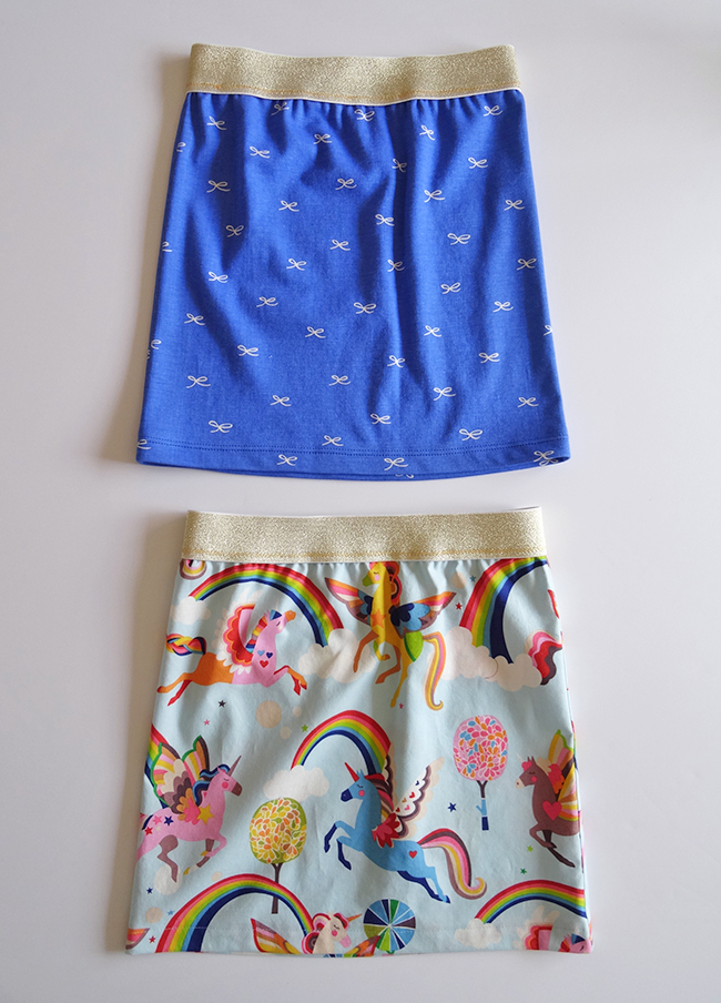 Free Kids Elastic Waist Skirt Pattern in 3 Sizes Free Kids Elastic Waist Skirt Pattern in 3 Sizes