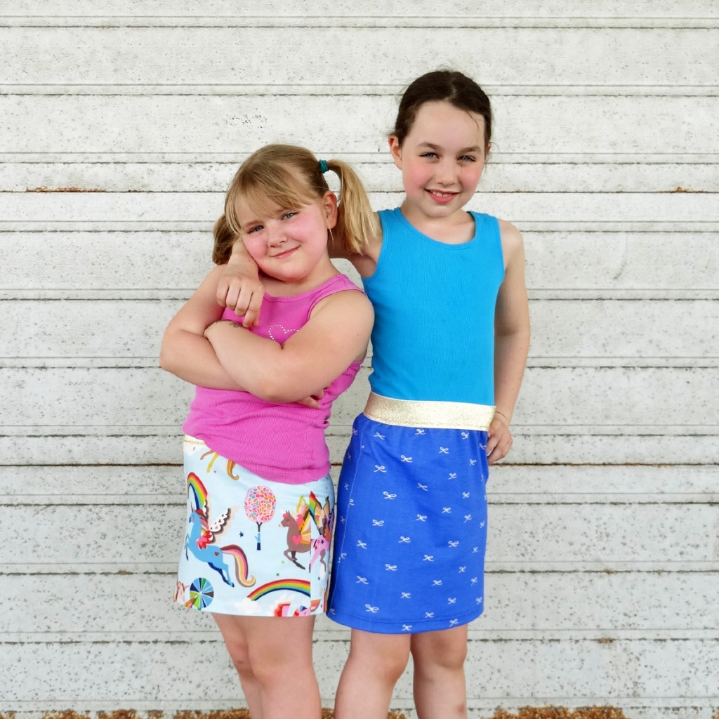 Front of Free Kids Skirt Pattern Front of Free Kids Skirt Pattern