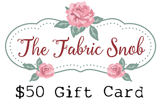 The Fabric Snob Giveaway