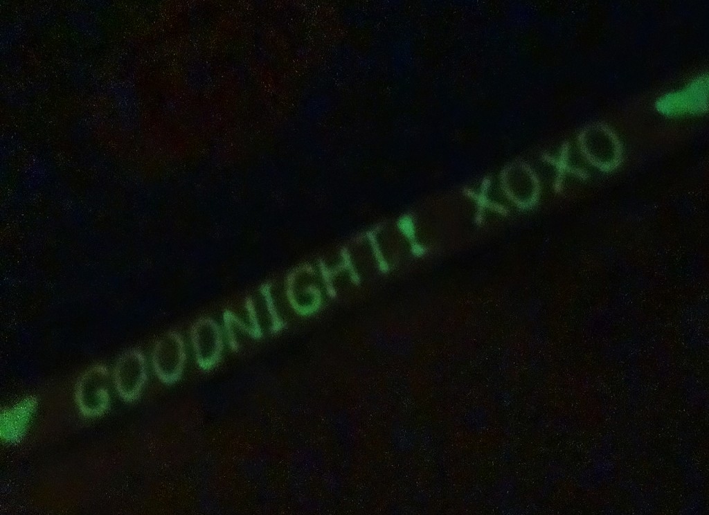 Glowing secret message pillowcase diy pillowcase, secret message, glow in the dark, glow-in-the-dark, handmade, pillowcase