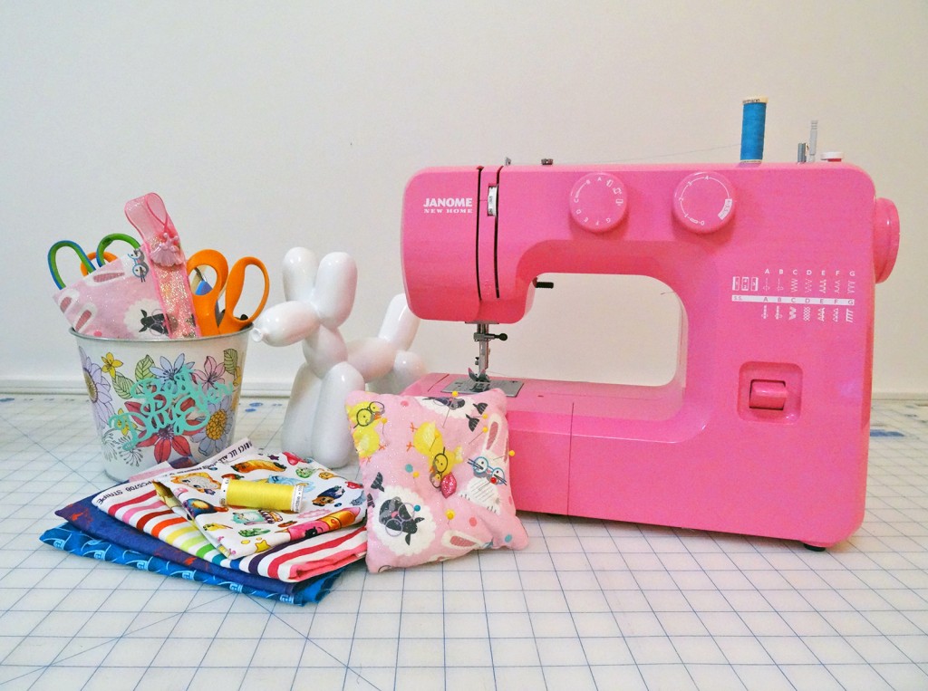 Janome Pink Sorbet - Colourful Series sewing machine, pink sorbet, janome, kids can sew