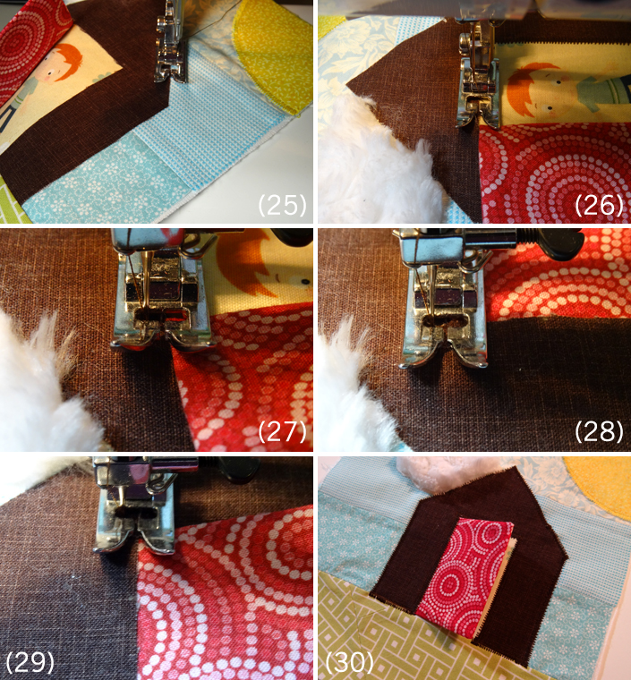 Thread Riding Hood - Quiet Book Sew-Along: Steps 25-30