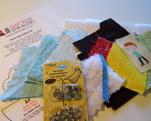 Thread Riding Hood - Quiet Book Sew-Along: Wk 2 Shopping List Items